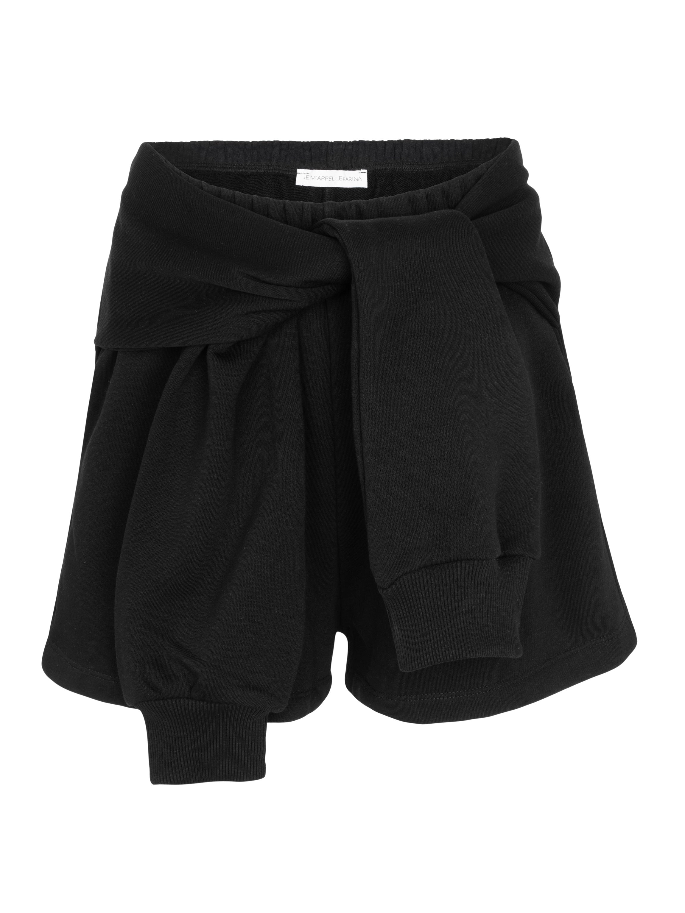 SWEATSHIRT SHORTS black