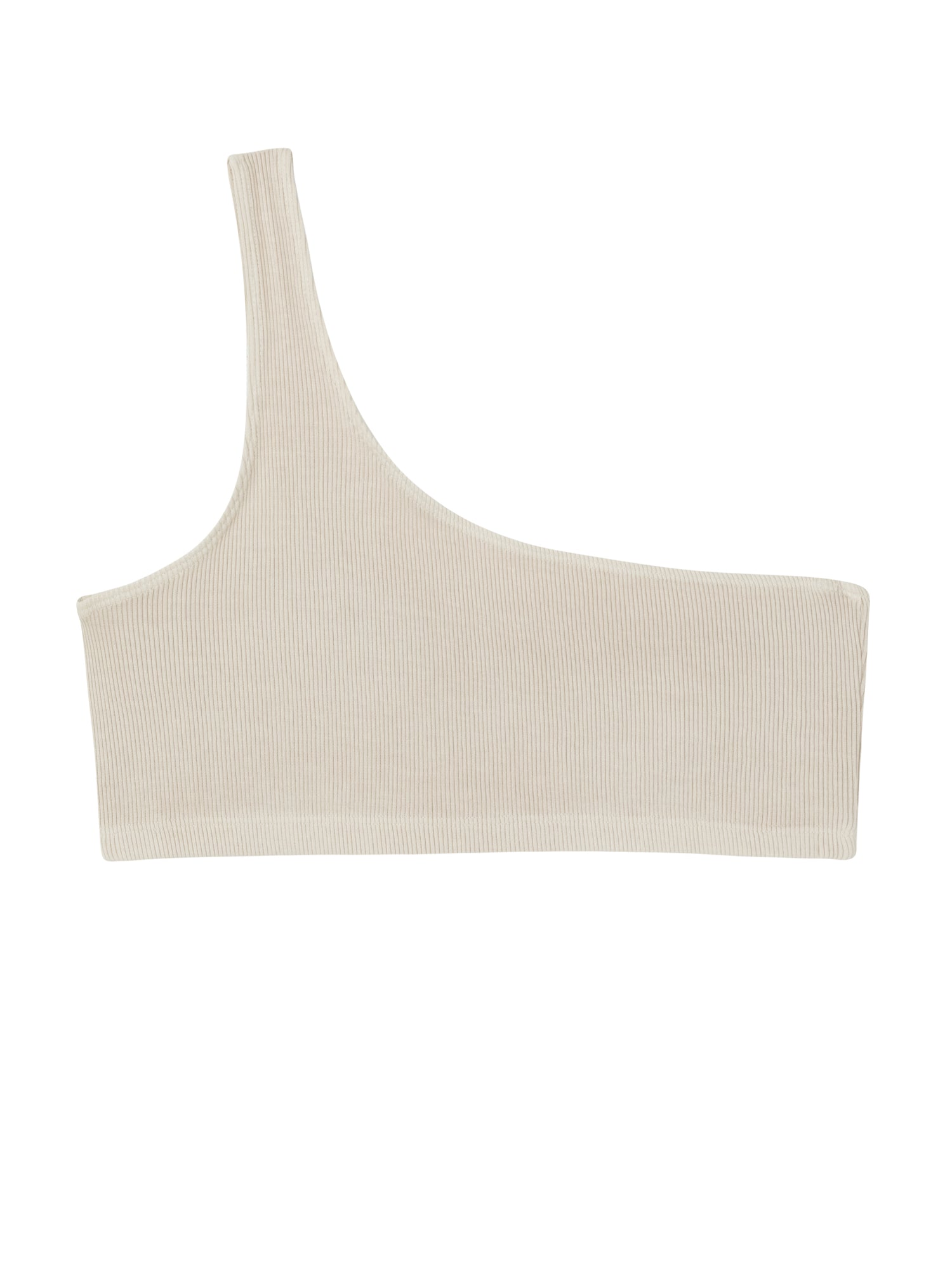 ONE SHOULDER TOP cream