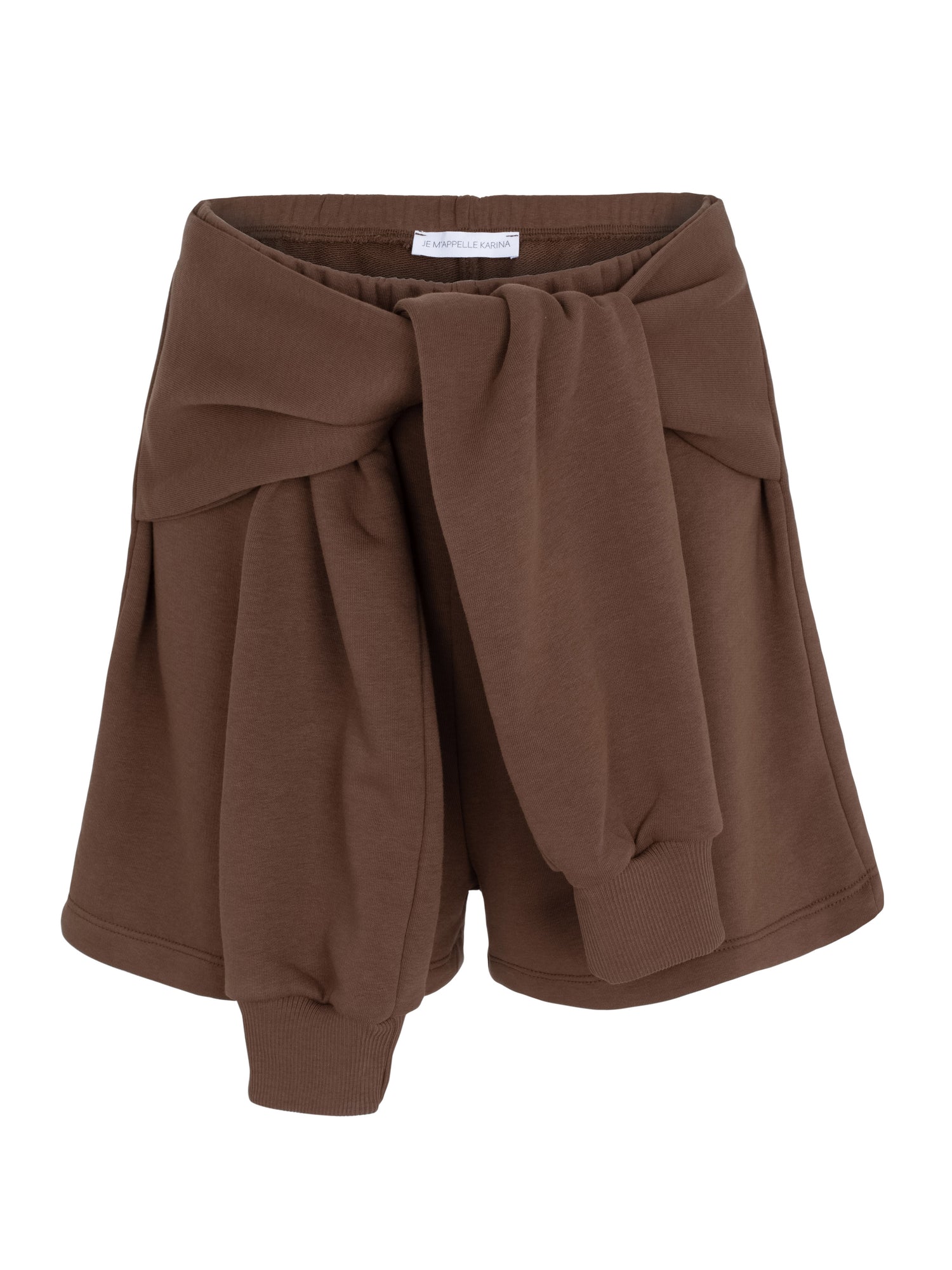 SWEATSHIRT SHORTS brown