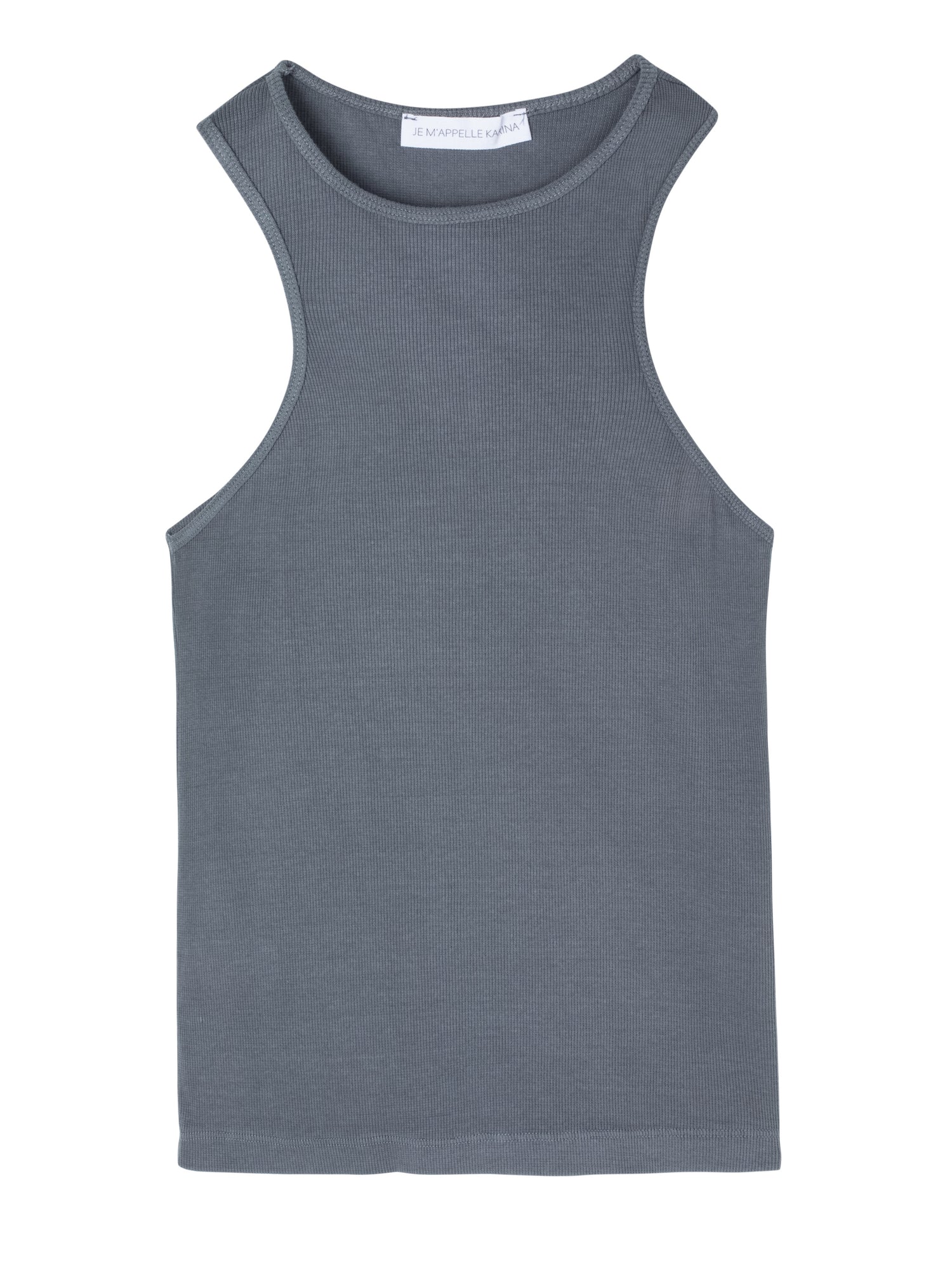 RIB TANK gray