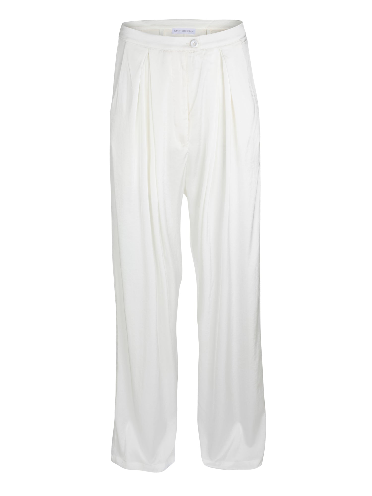 RICHARD PANTS silk white