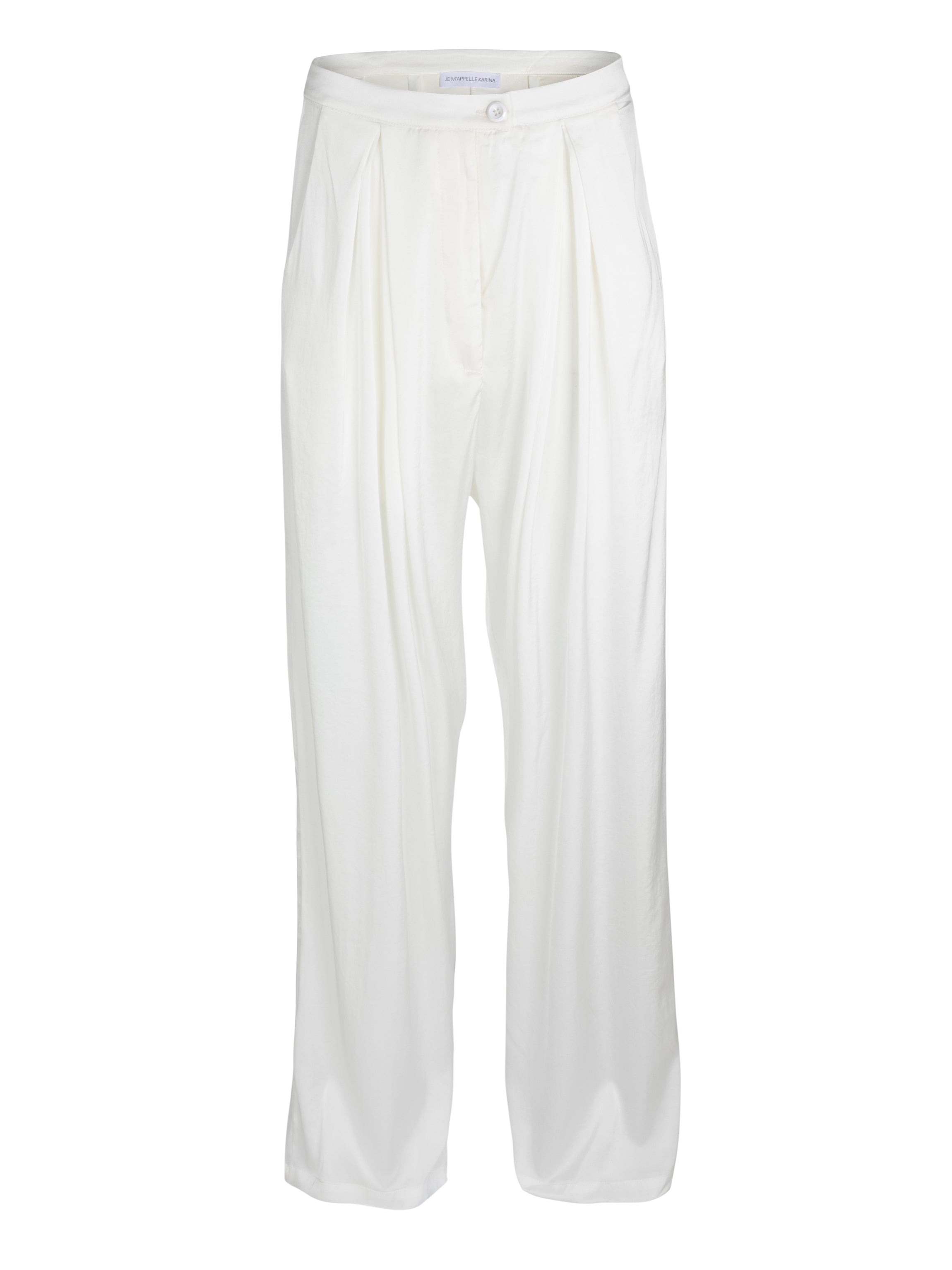 RICHARD PANTS silk white