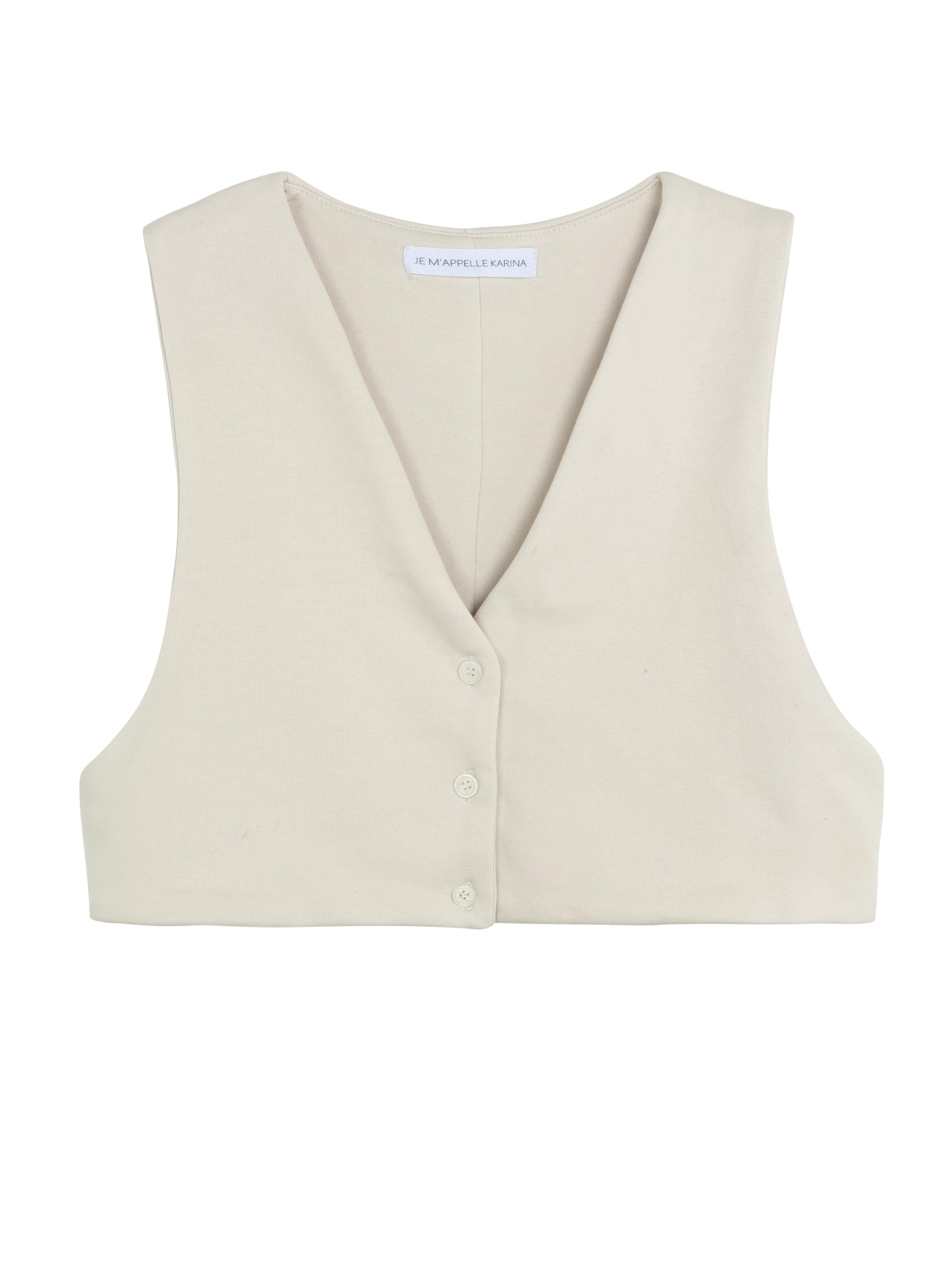 VEST TOP cream