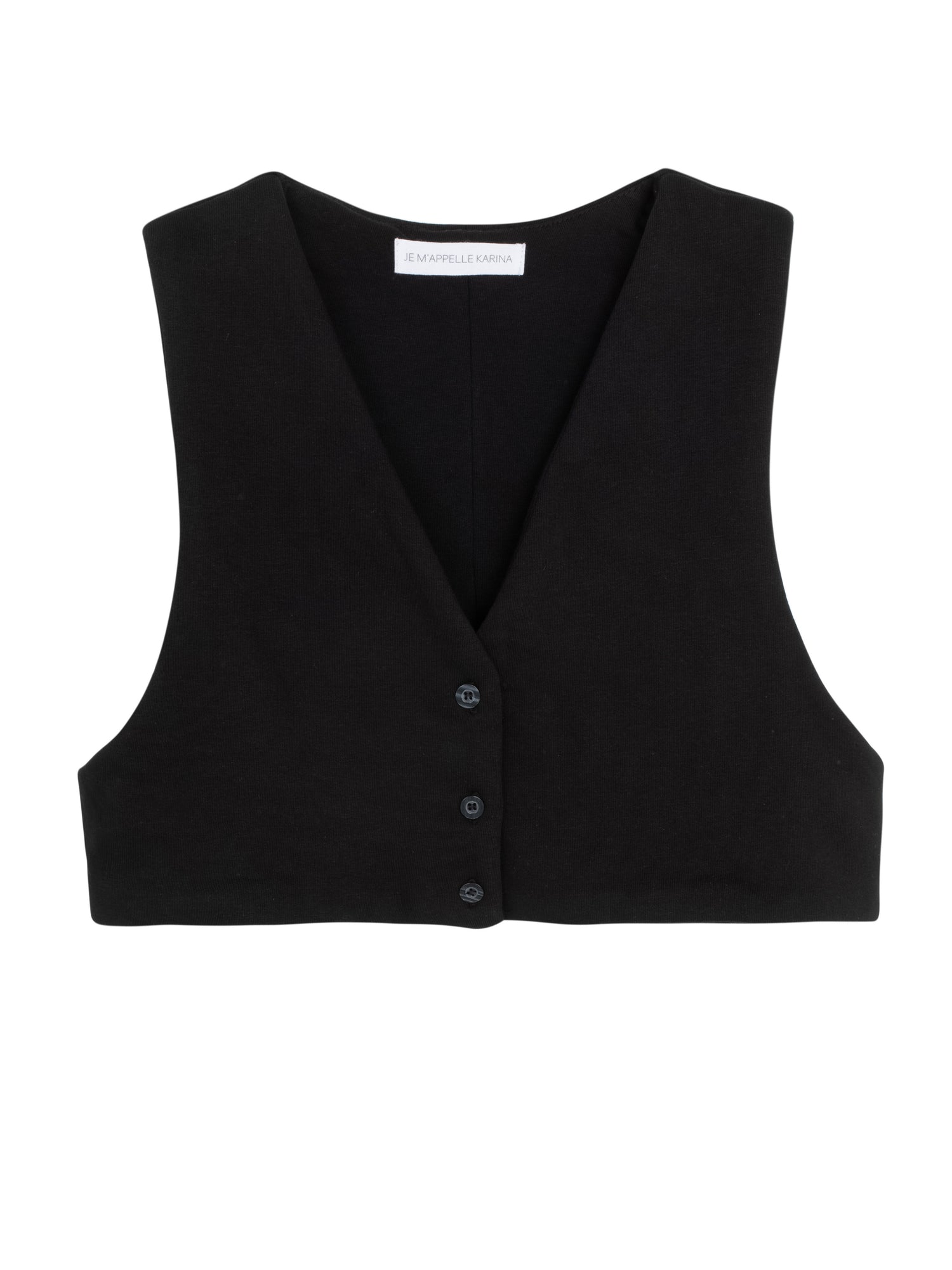 VEST TOP black