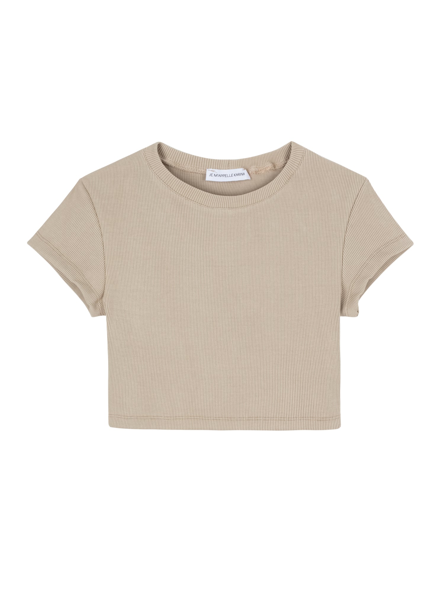 SANDRA CROP wash beige