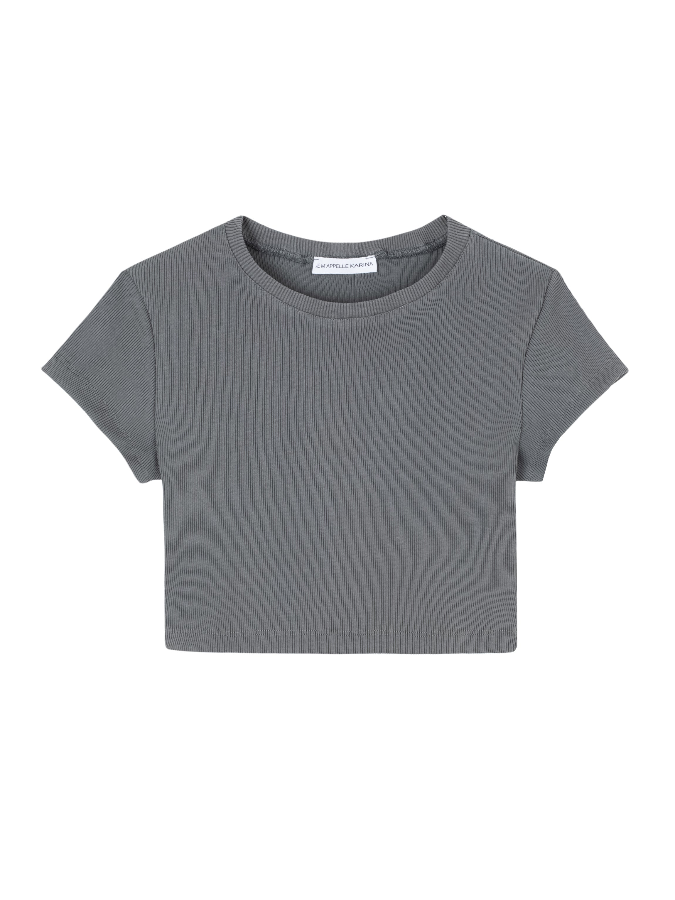 SANDRA CROP wash gray