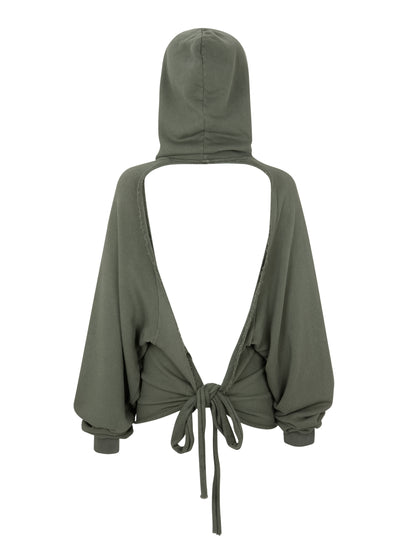 CARLA SWEATSHIRT wash olive