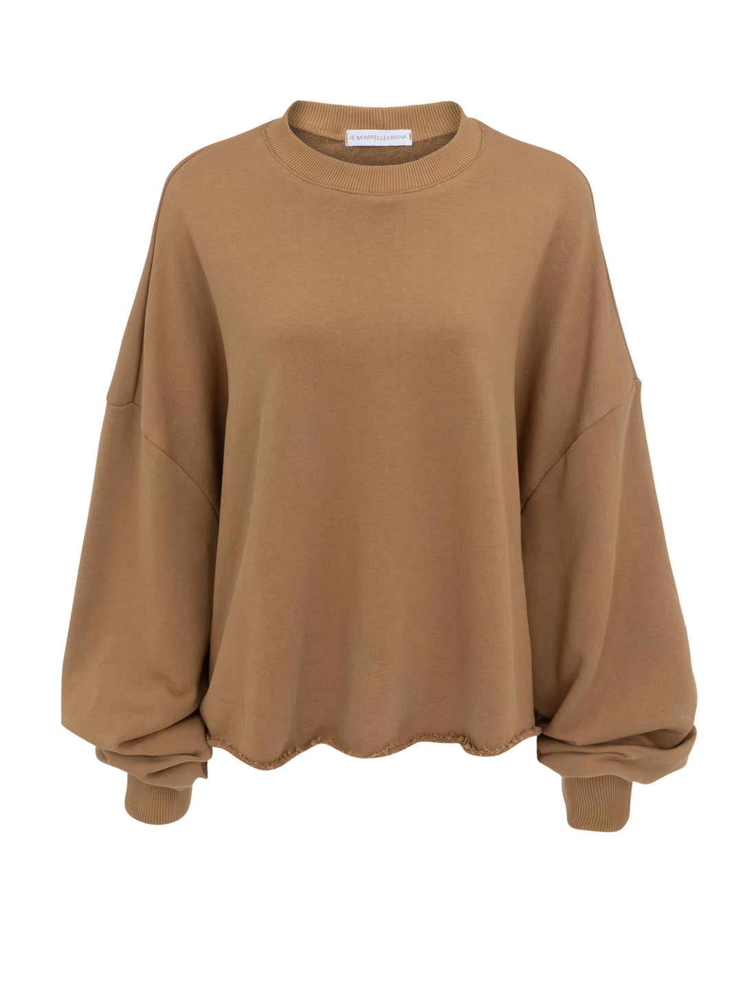 NORMI SWEATSHIRT wash camel