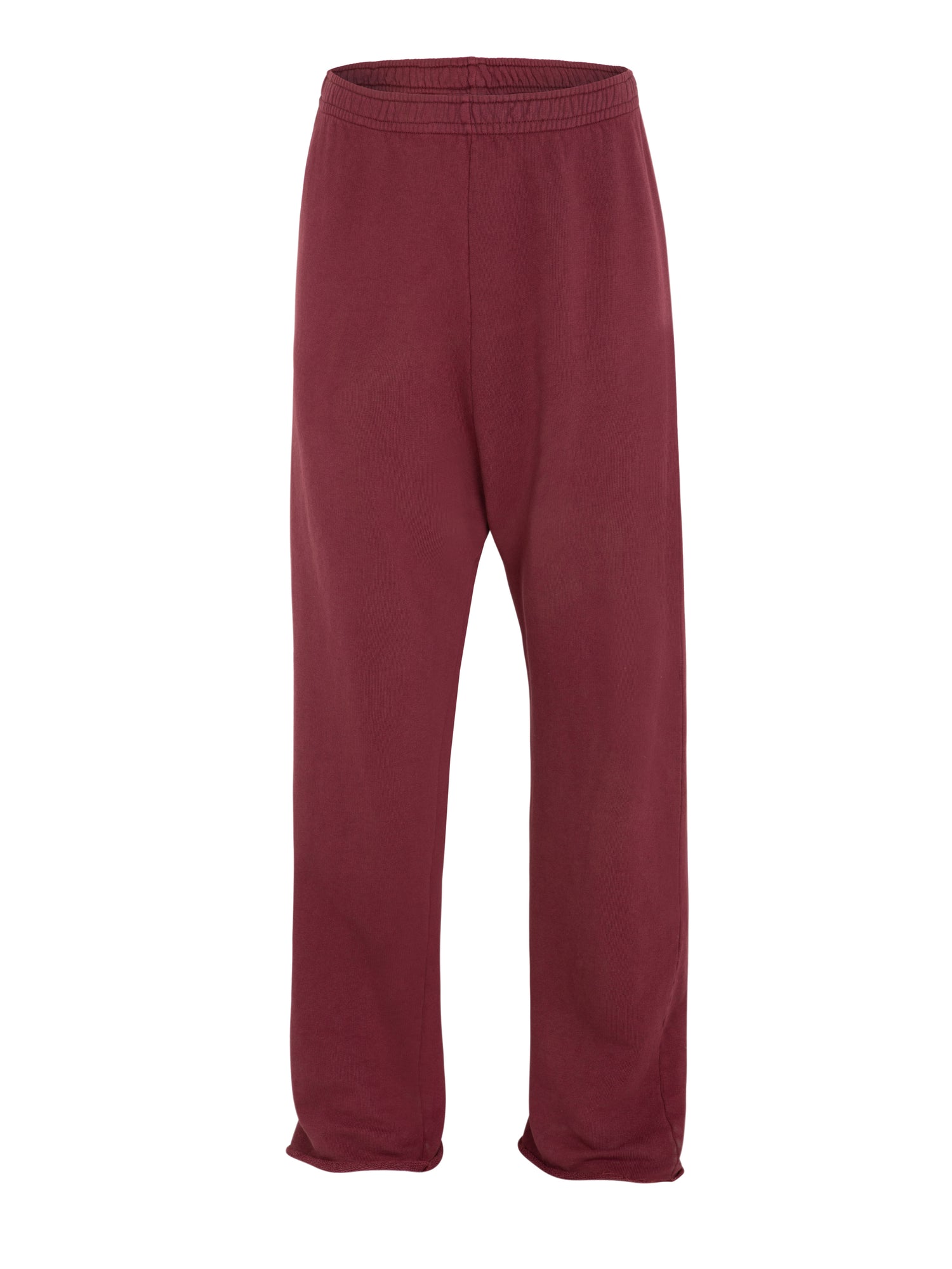 JEFF SWEATPANTS wash burgundy