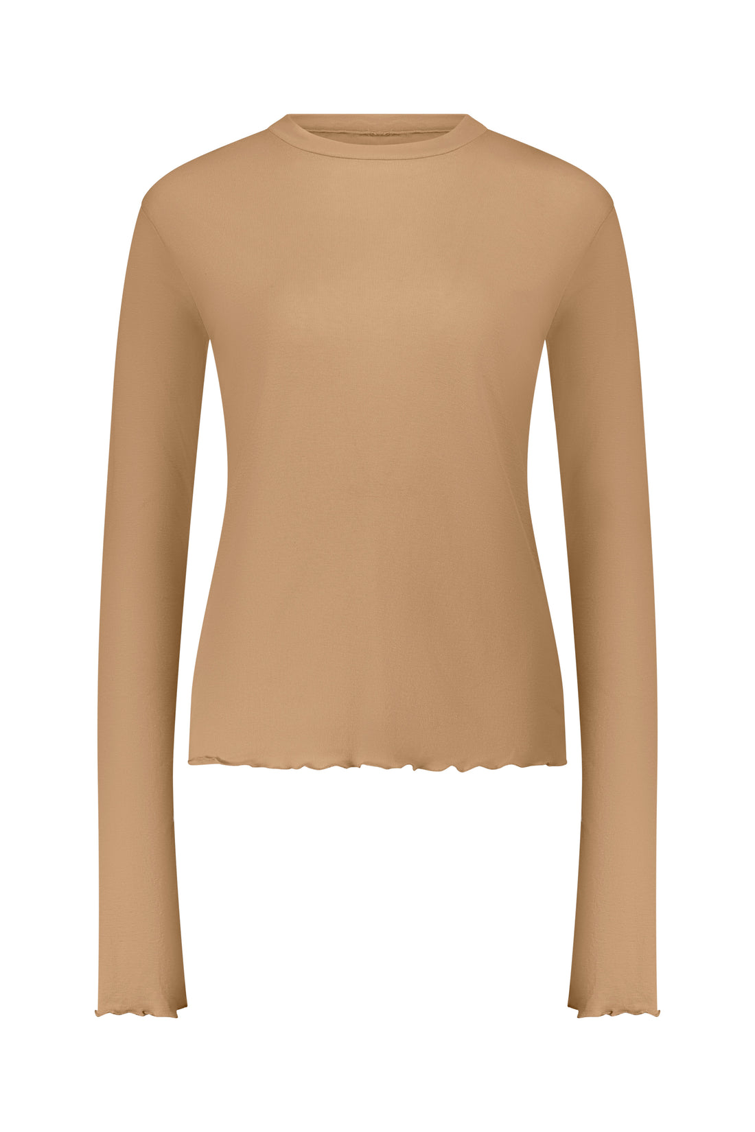 BASIC SHIRT camel