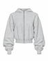 MARGOT ZIP HOODIE melange