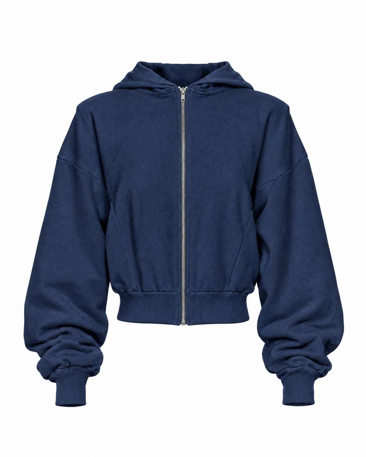 MARGOT ZIP HOODIE navy