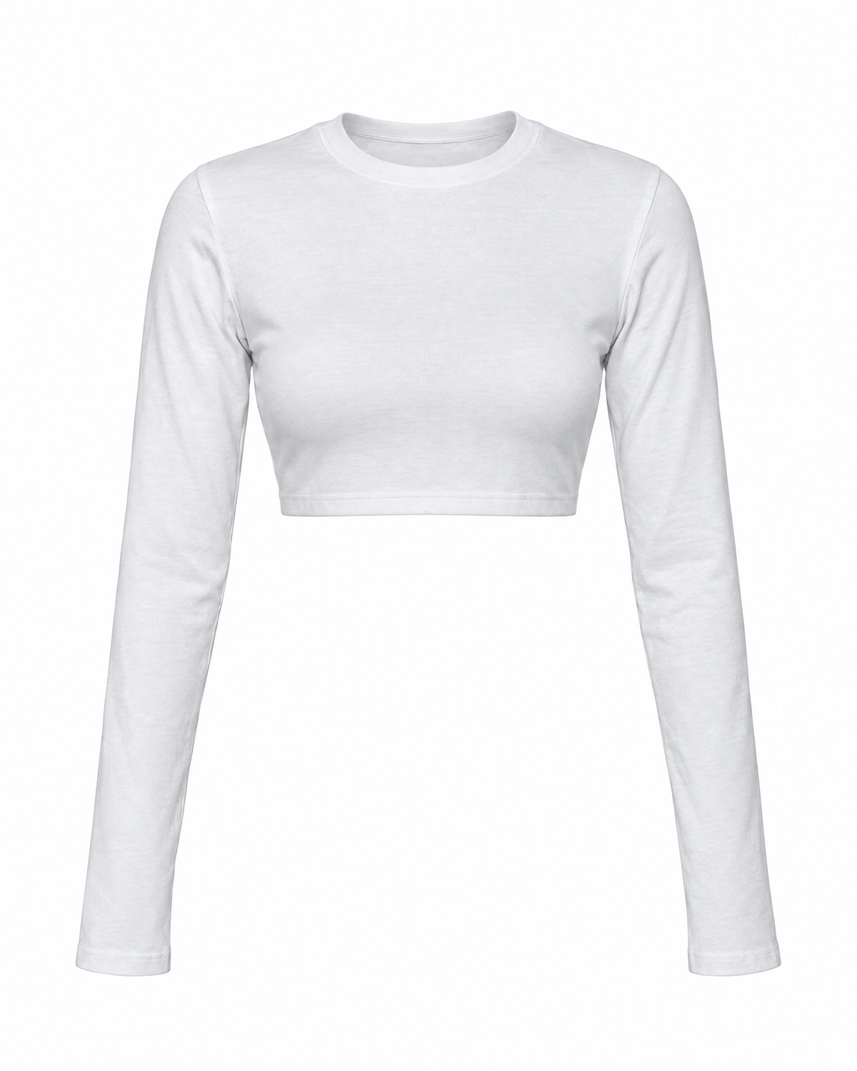 LORIA CROP white