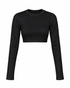 LORIA CROP black
