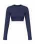 LORIA CROP navy