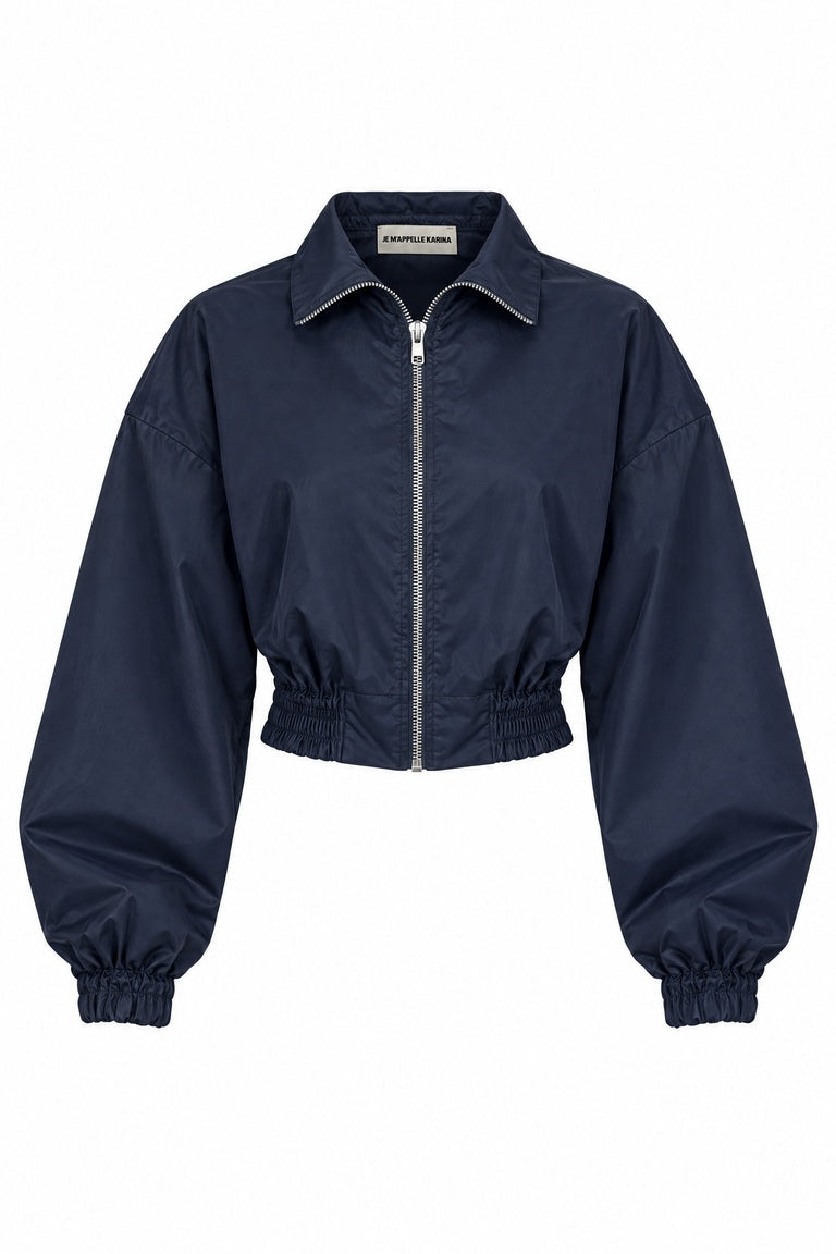 SERAFINA NYLON JACKET navy