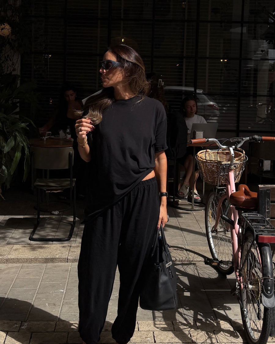 Bare Black Tee