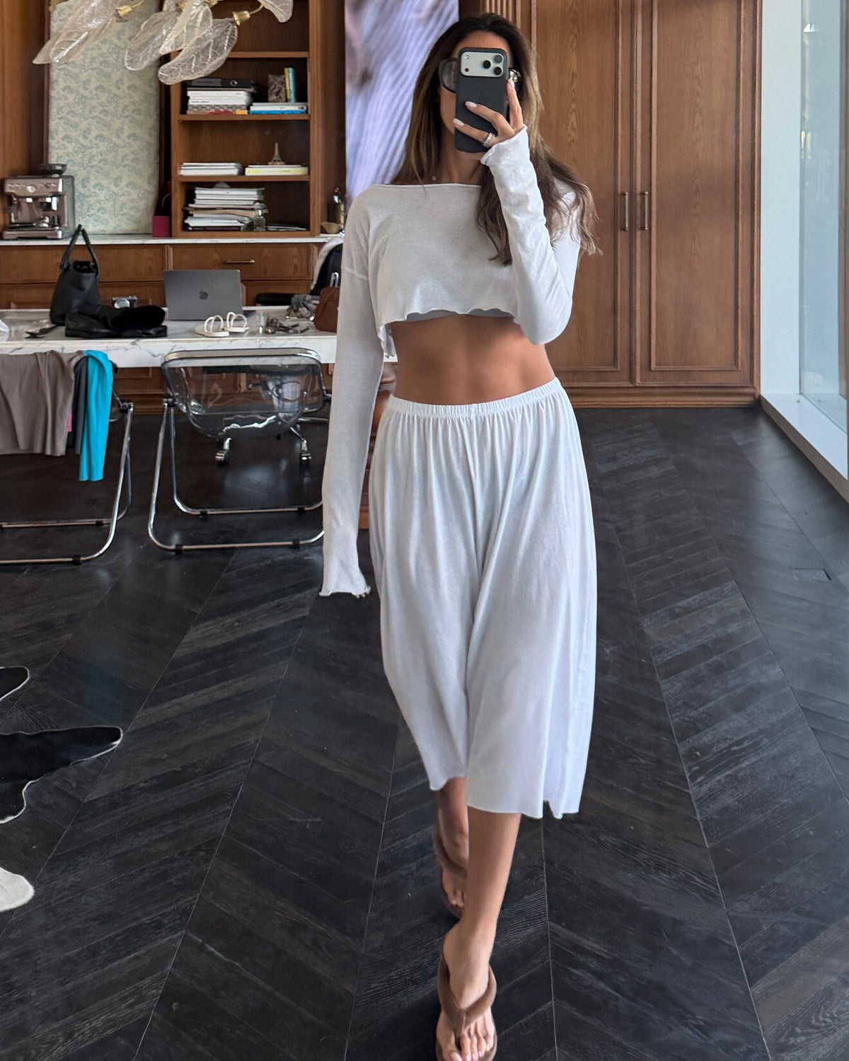 Ericca & Bare White