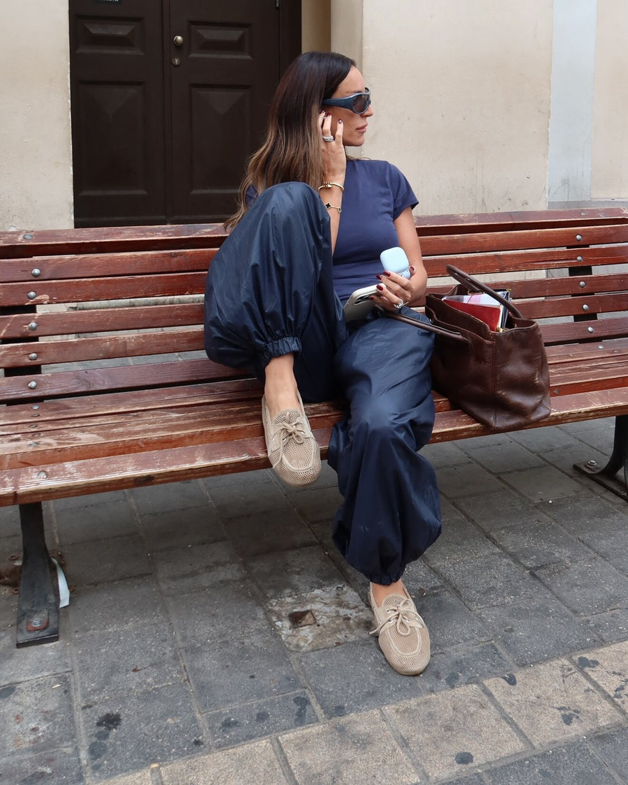 Serafina Navy Pants & Tee